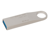 Kingston 64GB DataTraveler SE9 G2 (USB 3.0) 100MB/s - 223322 - zdjęcie 1